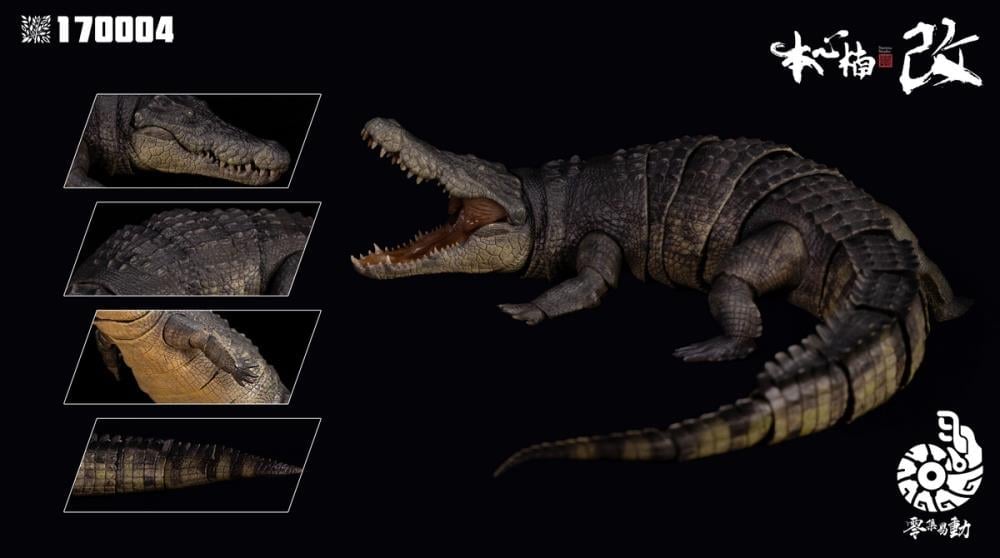 Smart Series Saltwater Crocodile Lord of Blood Action Figure Gallery Image 3