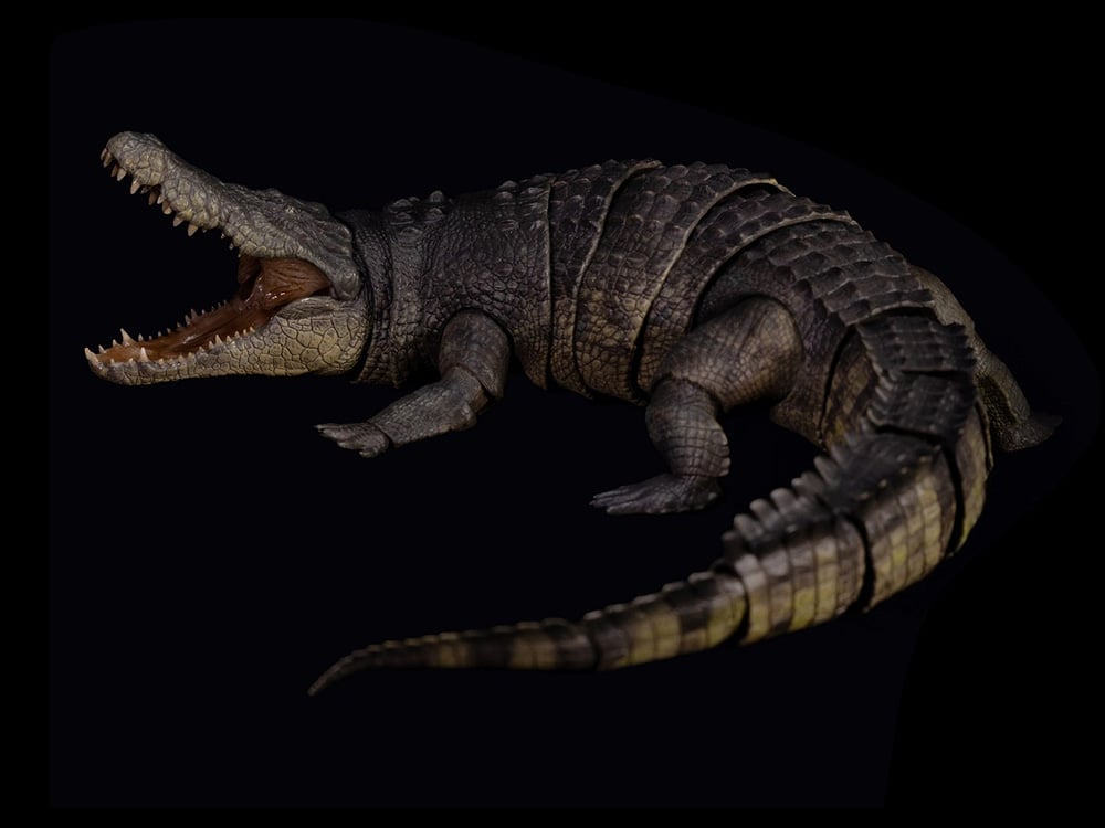 Smart Series Saltwater Crocodile Lord of Blood Action Figure Gallery Image 1
