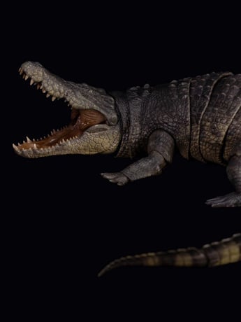 Smart Series Saltwater Crocodile Lord of Blood Action Figure Gallery Image 2