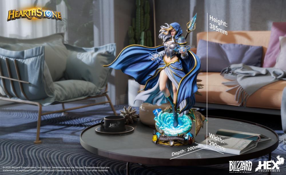 Hearthstone Jaina Proudmoore 1/6 Scale Statue Gallery Image 23
