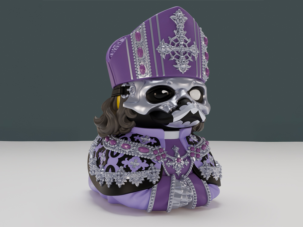 Ghost TUBBZ Papa V Perpetua Cosplaying Duck (Collector's Edition) Gallery Image 1