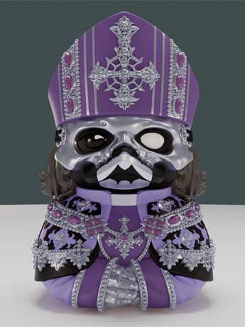 Ghost TUBBZ Papa V Perpetua Cosplaying Duck (Collector's Edition) Gallery Image 2