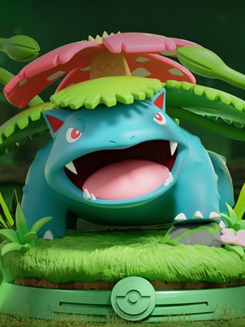 Pokemon Ultimate Prime Figure Venusaur Figure Gallery Image 2