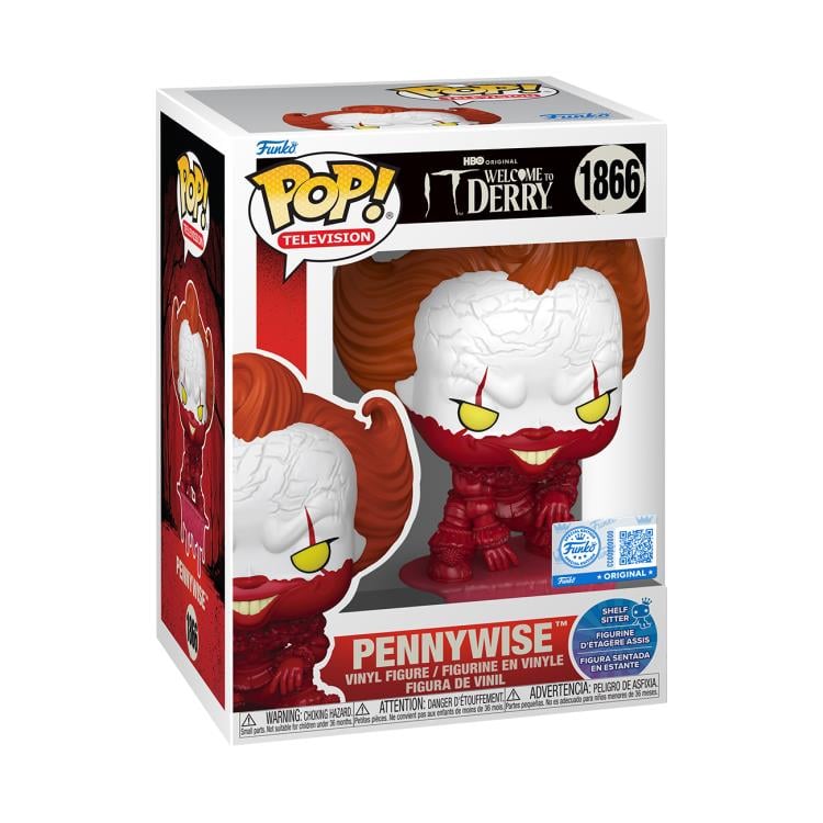 IT: Welcome to Derry Pop! Television #1866 Pennywise (Shelf Sitter