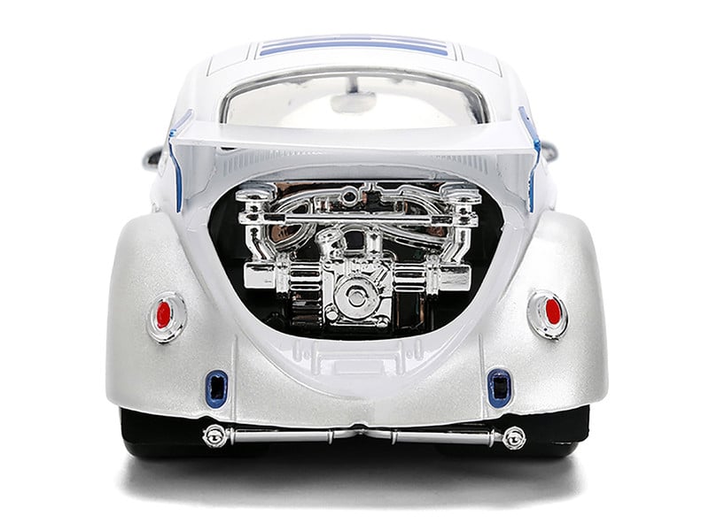 Star Wars Hollywood Rides Die-Cast R2-D2 Figurine & 1959 Volkswagen Drag Beetle 1/24 Scale Model Gallery Image 7