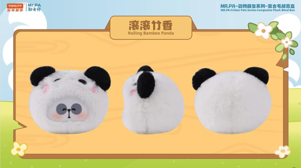 Mr. Pa Cute Animal Friends Box of 6 Random Plush Figures