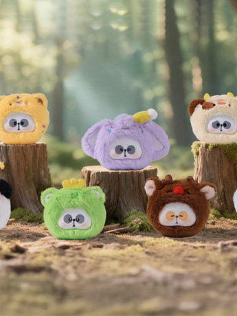 Mr. Pa Cute Animal Friends Random Plush Figure