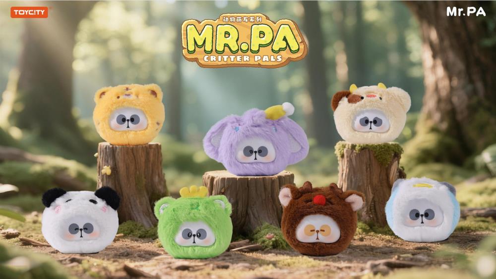 Mr. Pa Cute Animal Friends Random Plush Figure