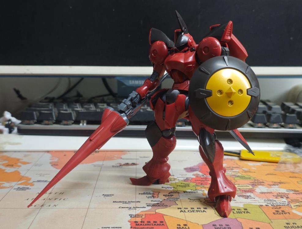 Chief Continent Super Dynamic Cavalry Actaeon Earth Red Knight (New Year Special Color) Model Kit Gallery Image 3