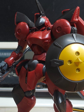 Chief Continent Super Dynamic Cavalry Actaeon Earth Red Knight (New Year Special Color) Model Kit Gallery Image 2