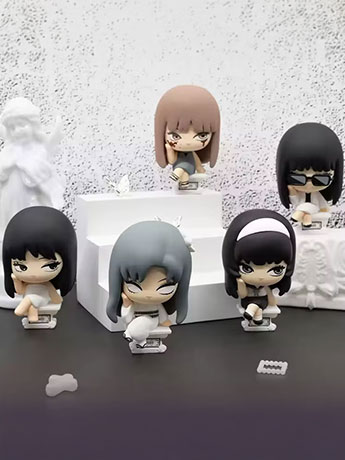 Junji Ito Maniac Tomie Series Box of 4 Random Figures Gallery Image 2