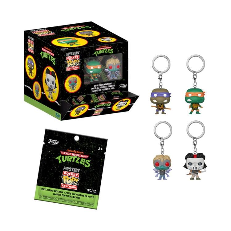 Teenage Mutant Ninja Turtles Box of 12 Random Pocket Pop! Keychains Gallery Image 4