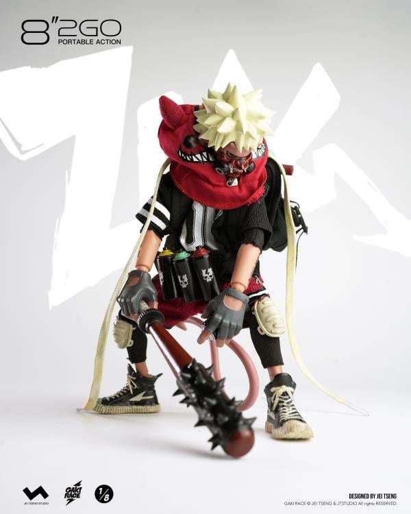 Gaki Race 8"2GO Zaiki (Standard Ver.) 1/8 Scale Limited Edition Action Figure Gallery Image 3