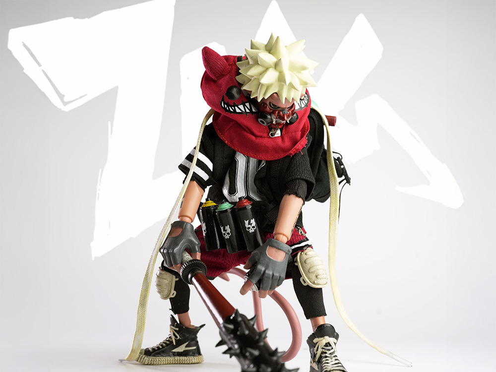 Gaki Race 8"2GO Zaiki (Standard Ver.) 1/8 Scale Limited Edition Action Figure Gallery Image 1