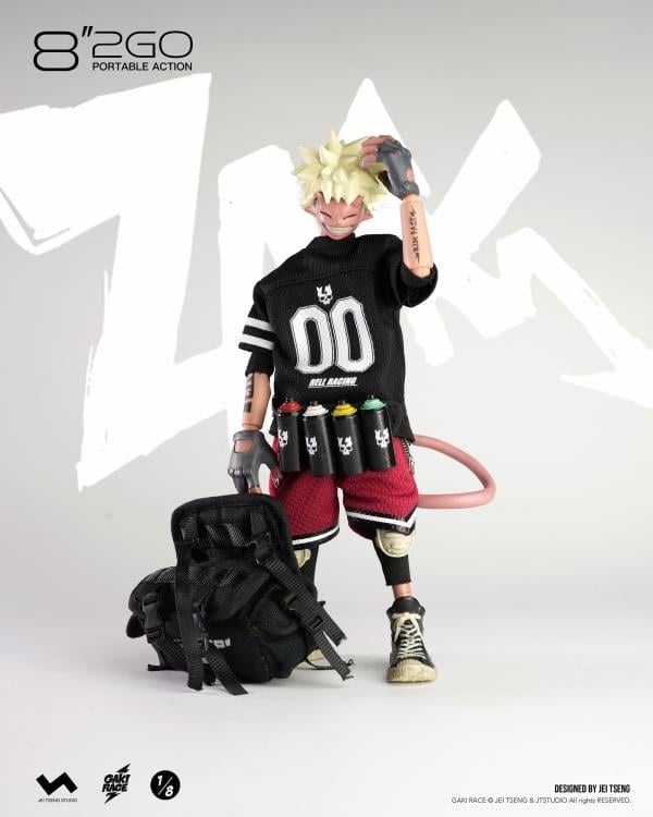 Gaki Race 8"2GO Zaiki (Standard Ver.) 1/8 Scale Limited Edition Action Figure Gallery Image 13