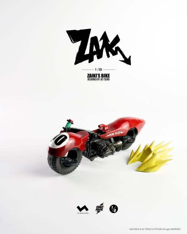 Gaki Race 8"2GO Zaiki (Deluxe Ver.) 1/8 Scale Limited Edition Action Figure (With Bonus) Gallery Image 48