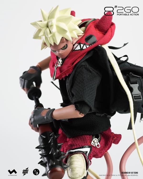Gaki Race 8"2GO Zaiki (Deluxe Ver.) 1/8 Scale Limited Edition Action Figure (With Bonus) Gallery Image 18