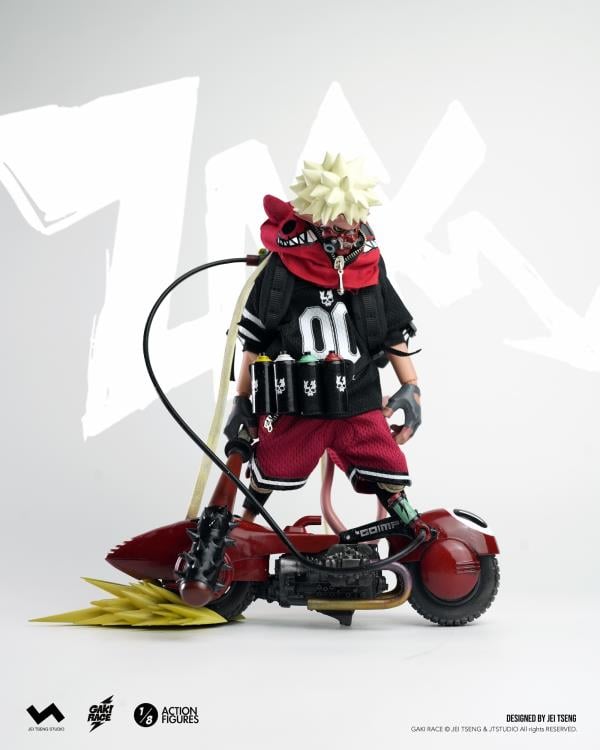 Gaki Race 8"2GO Zaiki (Deluxe Ver.) 1/8 Scale Limited Edition Action Figure (With Bonus) Gallery Image 7