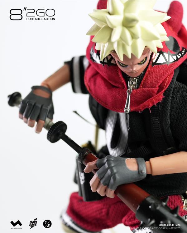 Gaki Race 8"2GO Zaiki (Deluxe Ver.) 1/8 Scale Limited Edition Action Figure (With Bonus) Gallery Image 19