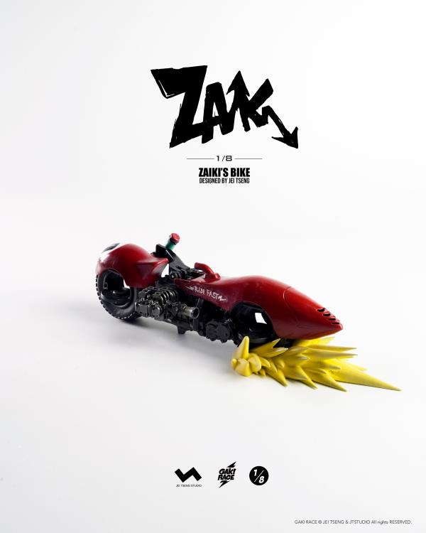 Gaki Race 8"2GO Zaiki (Deluxe Ver.) 1/8 Scale Limited Edition Action Figure (With Bonus) Gallery Image 49