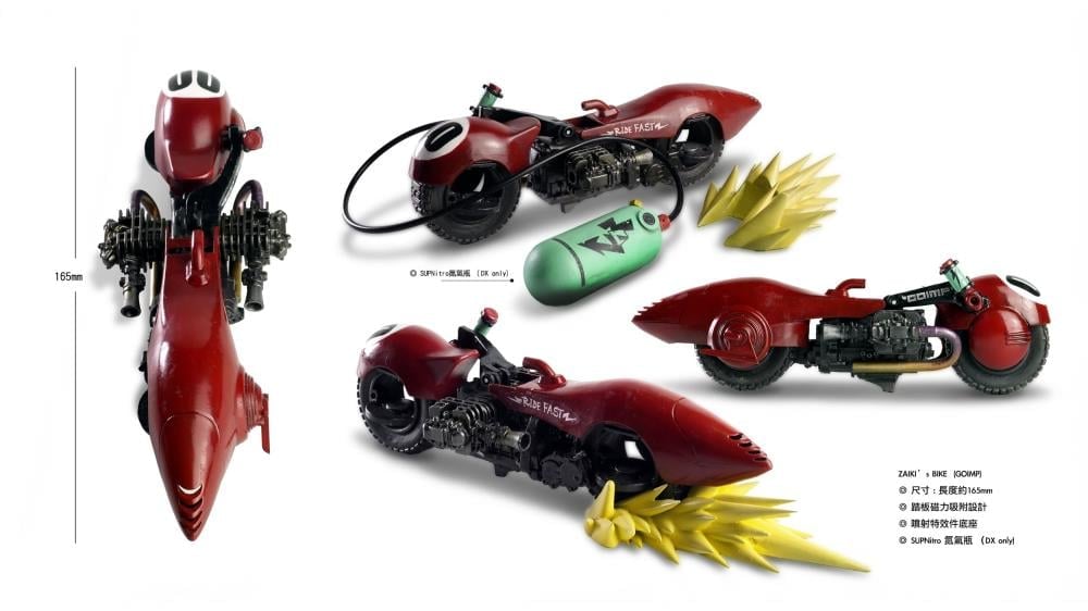 Gaki Race 8"2GO Zaiki (Deluxe Ver.) 1/8 Scale Limited Edition Action Figure (With Bonus) Gallery Image 50