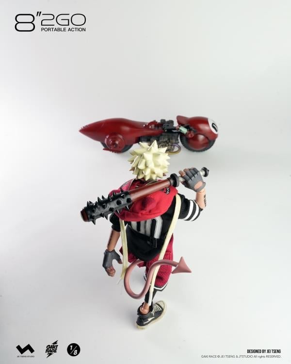 Gaki Race 8"2GO Zaiki (Deluxe Ver.) 1/8 Scale Limited Edition Action Figure (With Bonus) Gallery Image 44