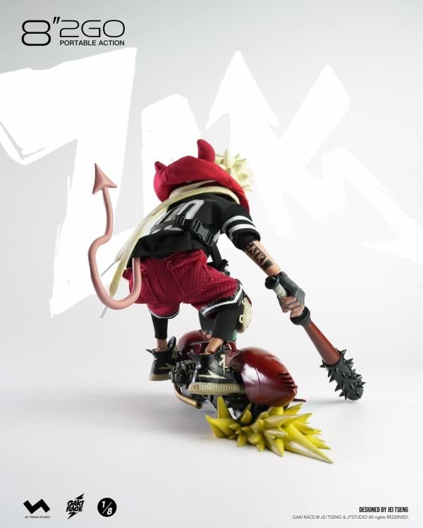 Gaki Race 8"2GO Zaiki (Deluxe Ver.) 1/8 Scale Limited Edition Action Figure (With Bonus) Gallery Image 43