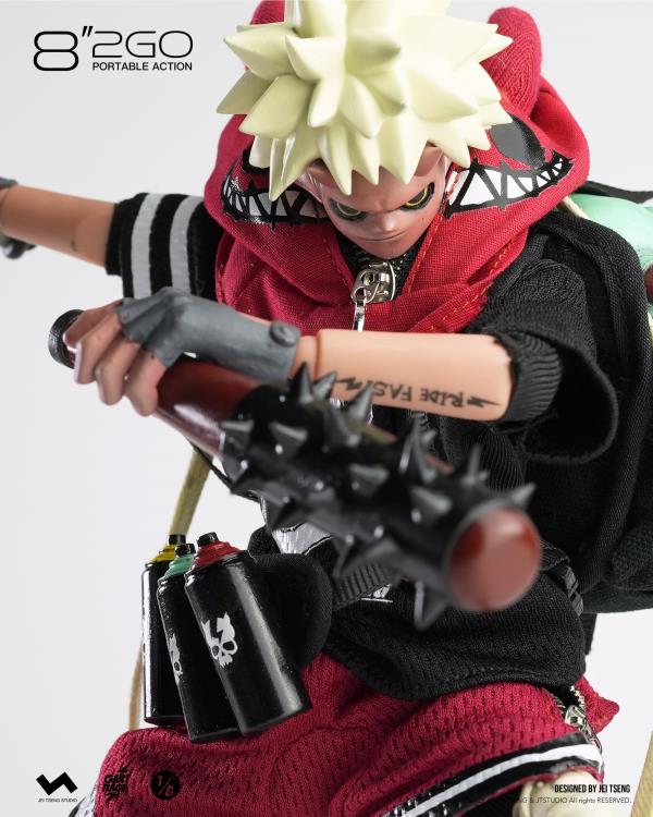 Gaki Race 8"2GO Zaiki (Deluxe Ver.) 1/8 Scale Limited Edition Action Figure (With Bonus) Gallery Image 21