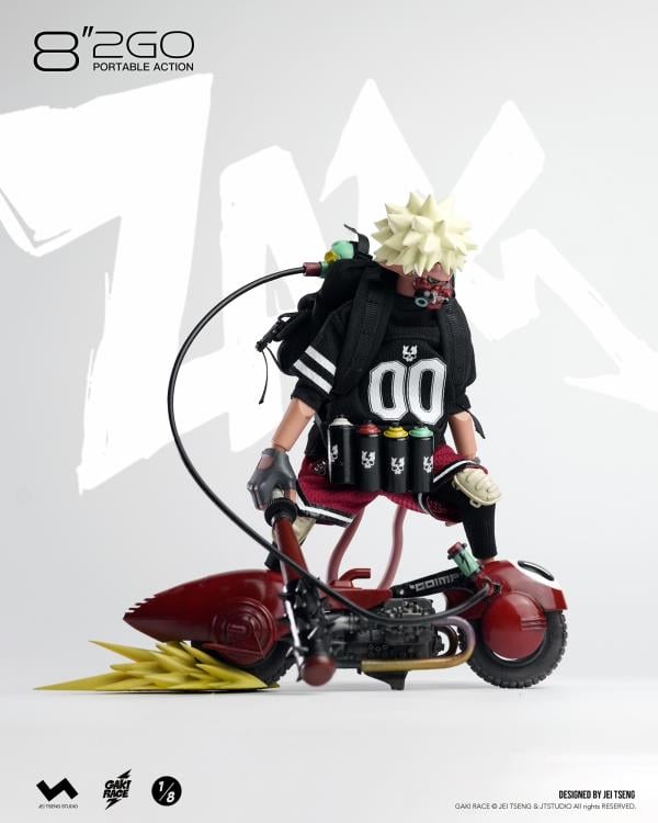 Gaki Race 8"2GO Zaiki (Deluxe Ver.) 1/8 Scale Limited Edition Action Figure (With Bonus) Gallery Image 9
