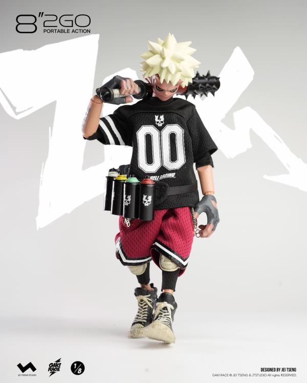 Gaki Race 8"2GO Zaiki (Deluxe Ver.) 1/8 Scale Limited Edition Action Figure (With Bonus) Gallery Image 37