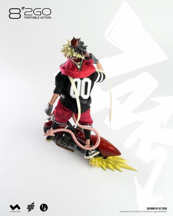 Gaki Race 8"2GO Zaiki (Deluxe Ver.) 1/8 Scale Limited Edition Action Figure (With Bonus) Gallery Image 41