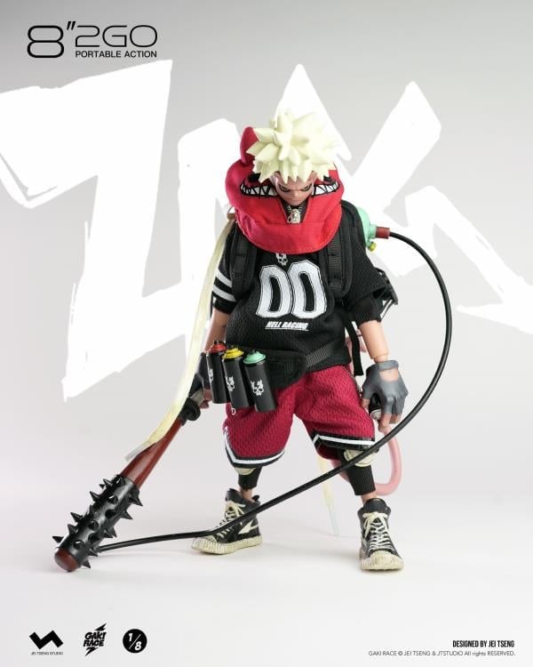 Gaki Race 8"2GO Zaiki (Deluxe Ver.) 1/8 Scale Limited Edition Action Figure (With Bonus) Gallery Image 33