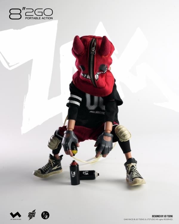 Gaki Race 8"2GO Zaiki (Deluxe Ver.) 1/8 Scale Limited Edition Action Figure (With Bonus) Gallery Image 45