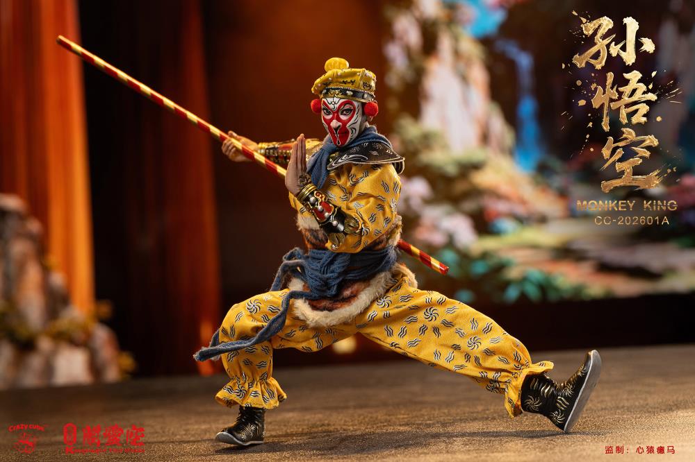 MOJAKING もじゃきんぐ　フィギュア Journey to the West Monkey King 1/12 Scale Action Figure