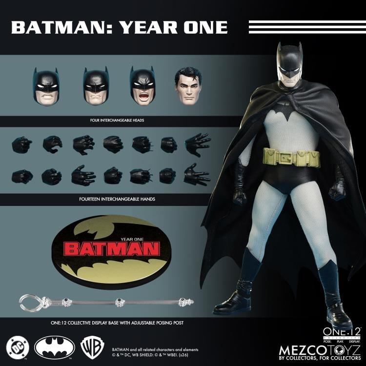 Batman: Year One One:12 Collective Batman Action Figure Gallery Image 14