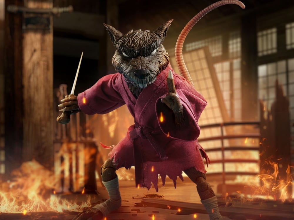 Teenage Mutant Ninja Turtles One:12 Collective Splinter Action Figure Gallery Image 1