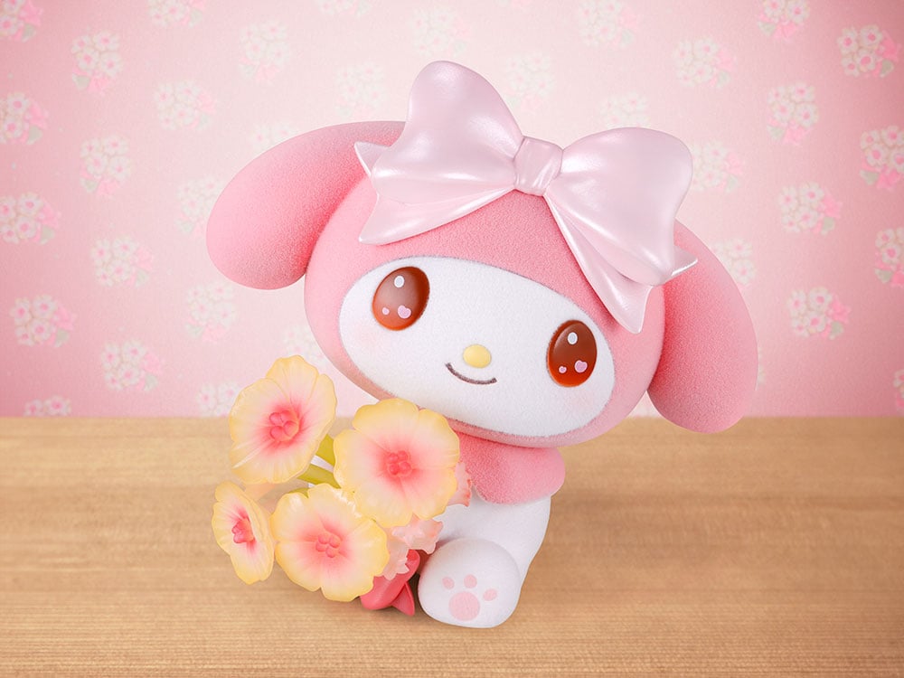 Sanrio Rowtashii Noise mofamofy My Melody (Pastel Colors Ver.) Figure Gallery Image 1