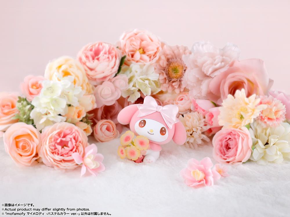 Sanrio Rowtashii Noise mofamofy My Melody (Pastel Colors Ver.) Figure Gallery Image 6