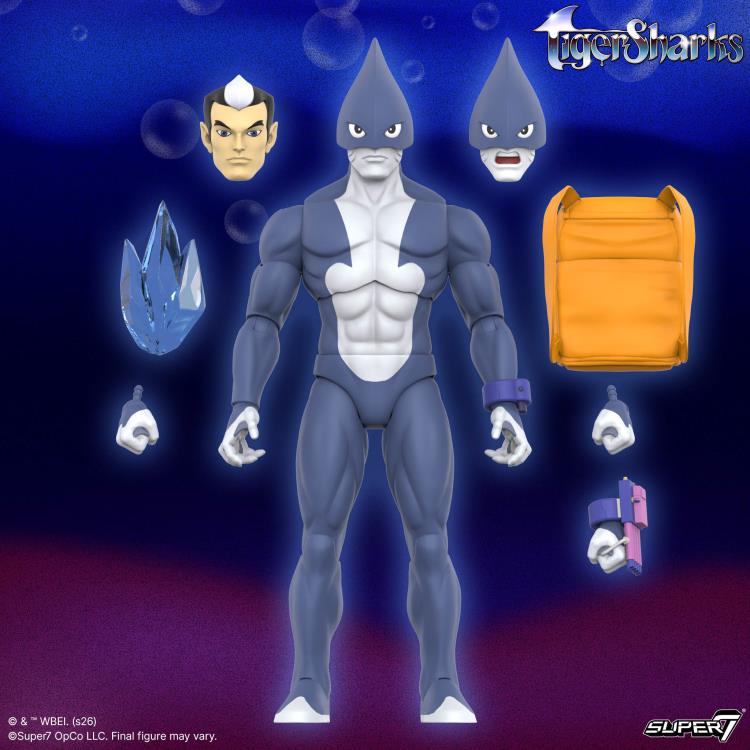 TigerSharks ULTIMATES! Mako (Hybrid) Action Figure Gallery Image 4