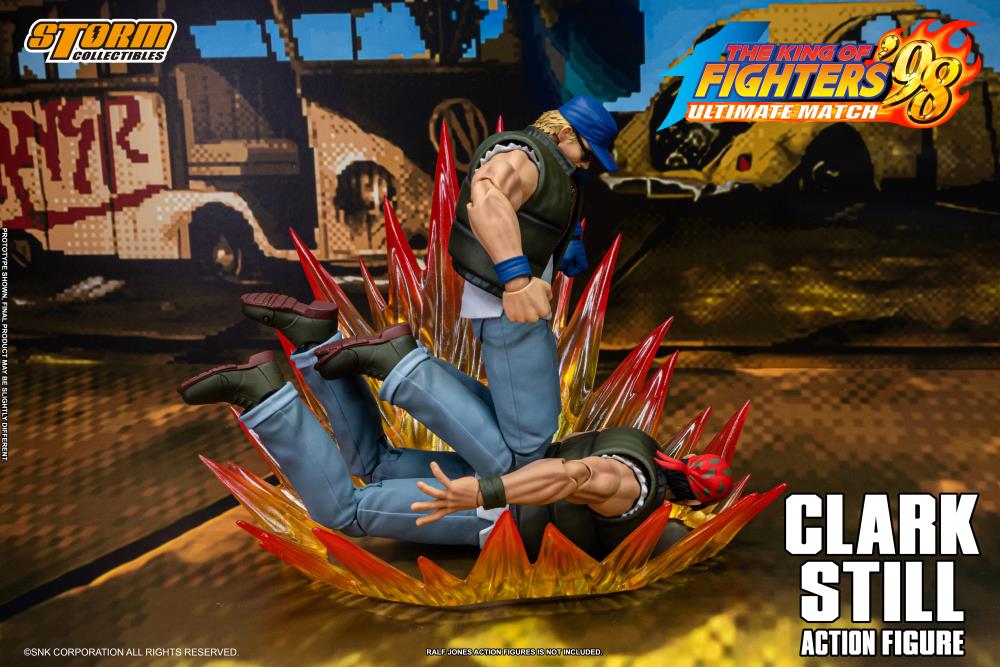 The King of Fighters '98 Ultimate Match Clark Still 1/12 Scale Action Figure Gallery Image 23