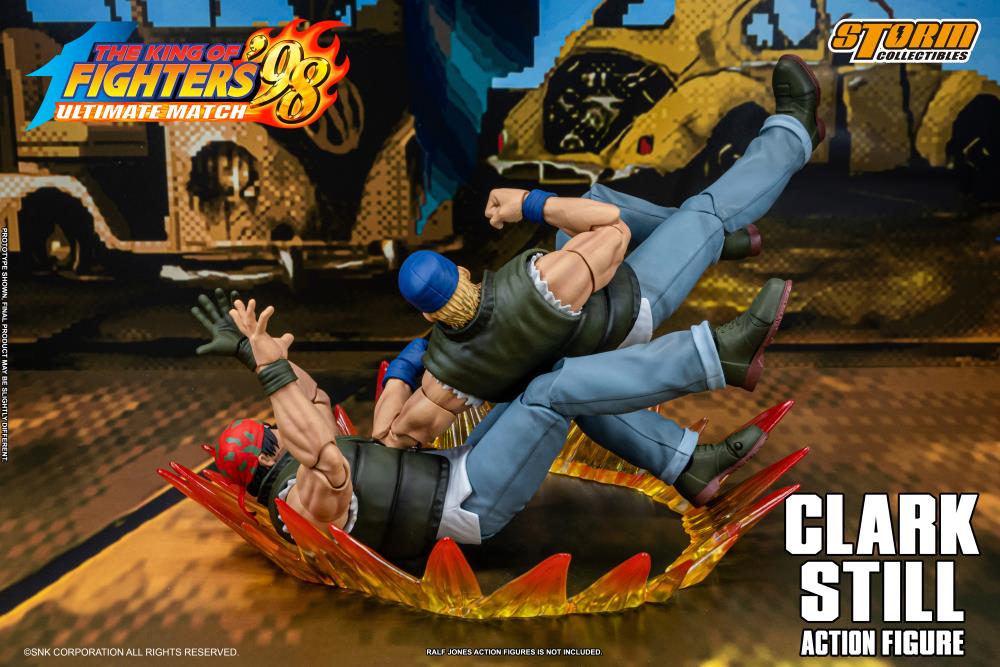The King of Fighters '98 Ultimate Match Clark Still 1/12 Scale Action Figure Gallery Image 17