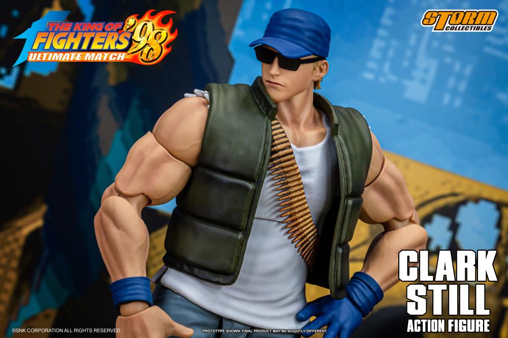 The King of Fighters '98 Ultimate Match Clark Still 1/12 Scale Action Figure Gallery Image 27