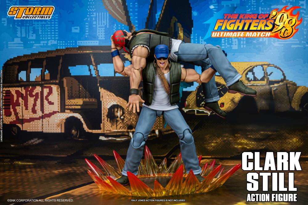 The King of Fighters '98 Ultimate Match Clark Still 1/12 Scale Action Figure Gallery Image 18
