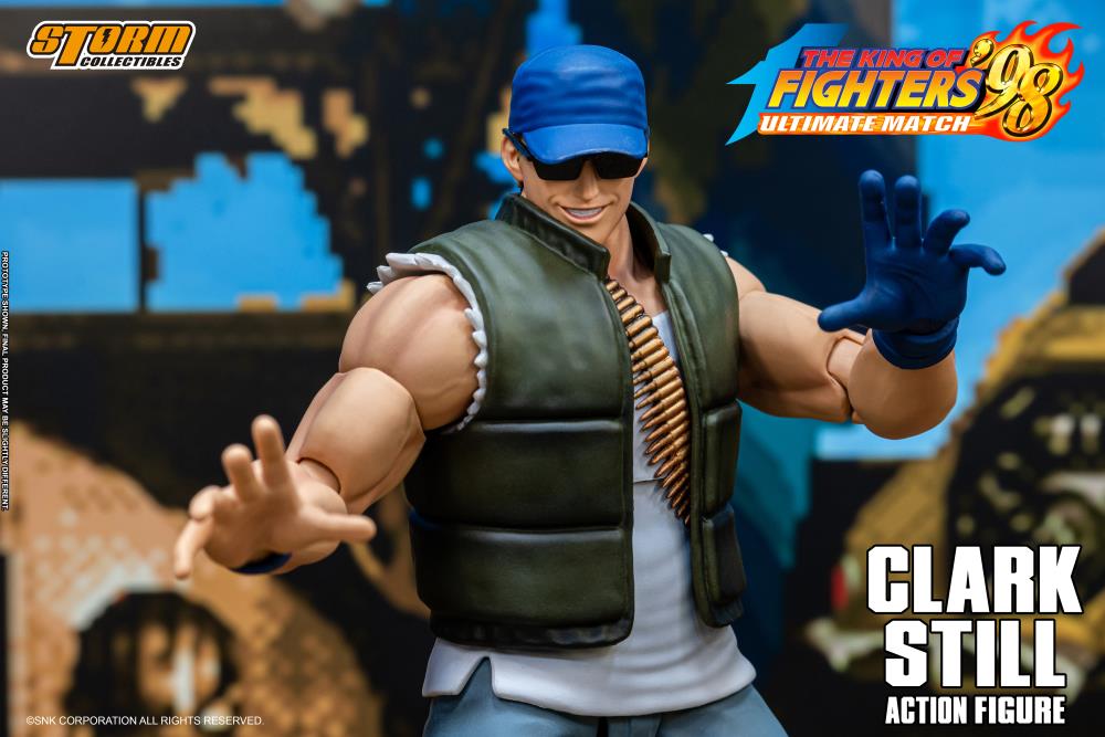 The King of Fighters '98 Ultimate Match Clark Still 1/12 Scale Action Figure Gallery Image 12