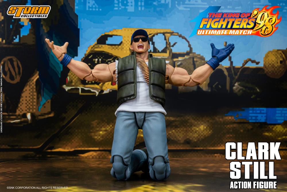The King of Fighters '98 Ultimate Match Clark Still 1/12 Scale Action Figure Gallery Image 22
