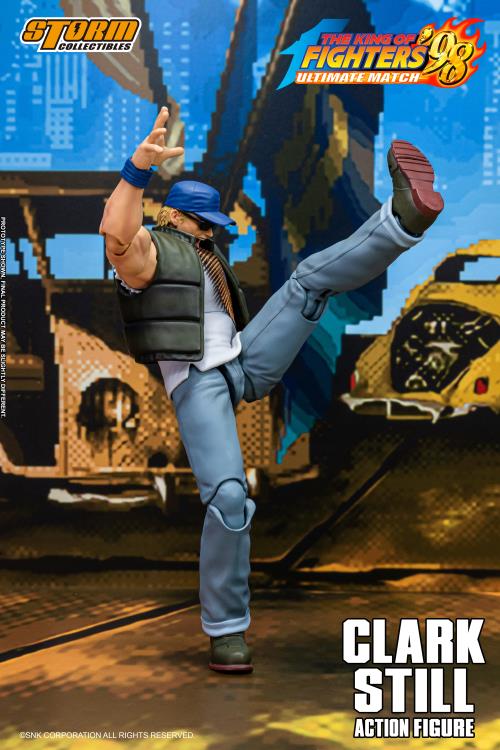 The King of Fighters '98 Ultimate Match Clark Still 1/12 Scale Action Figure Gallery Image 5