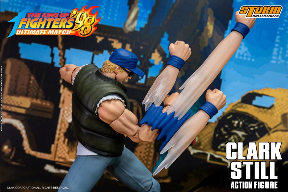The King of Fighters '98 Ultimate Match Clark Still 1/12 Scale Action Figure Gallery Image 10