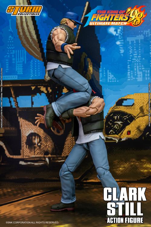 The King of Fighters '98 Ultimate Match Clark Still 1/12 Scale Action Figure Gallery Image 19