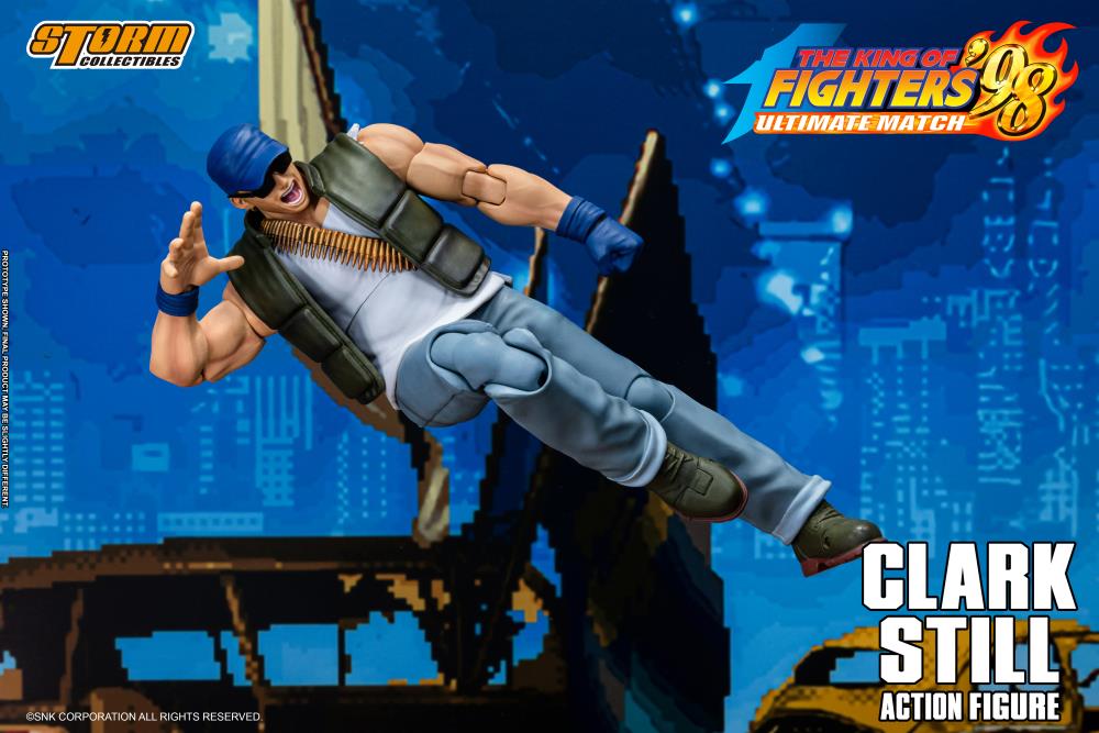 The King of Fighters '98 Ultimate Match Clark Still 1/12 Scale Action Figure Gallery Image 8