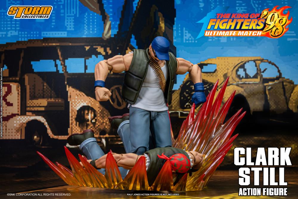 The King of Fighters '98 Ultimate Match Clark Still 1/12 Scale Action Figure Gallery Image 24